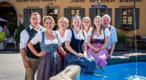 Familienbetrieb in Franken auf Weininsel